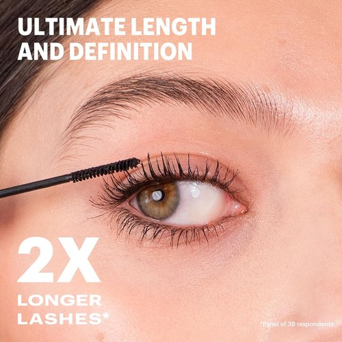 Annabelle Skinny Mascara - Award-Winning Black Mascara for Ultimate Length & Definition | Eco-Friendly Packaging, 0.13 fl oz
