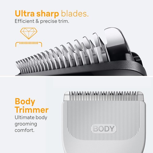 Braun All-in-One Style Kit Series 5 5480 - 8-in-1 Trimmer for Men | Beard, Body & Hair Clippers, Waterproof