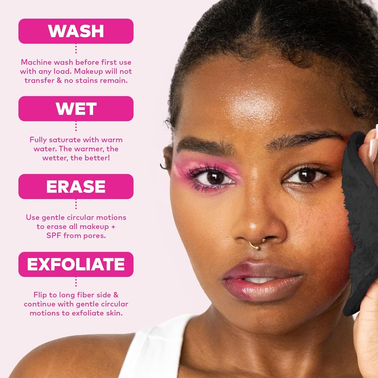 Skiennix 7-Day Makeup Remover Set - Effortlessly Erase Waterproof Makeup | 7 Count
