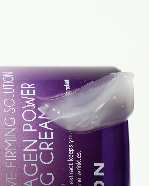 MIZON Marine Collagen Power Lifting Cream - Firming Face Moisturizer with Peptides & Hyaluronic Acid | 2.53 fl oz