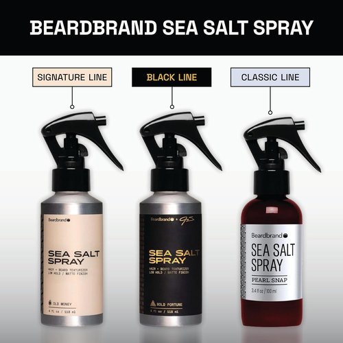 Beardbrand Sea Salt Spray for Men - Texturizing Hair Mist with Tree Ranger Scent | Adds Volume & Natural Matte Finish | 3.4 oz