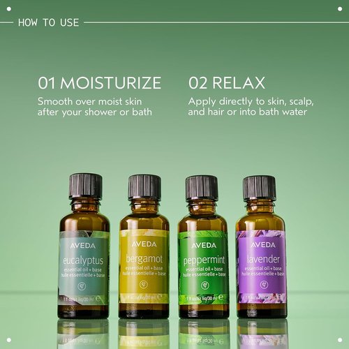 Aveda Eucalyptus Essential Oil - Refreshing Aroma for Body & Bath | 1 Fl Oz