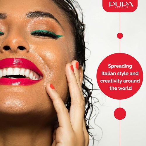 PUPA Vamp! Compact Duo Eyeshadow - Brown Vanilla Milano | 0.078 oz for Women