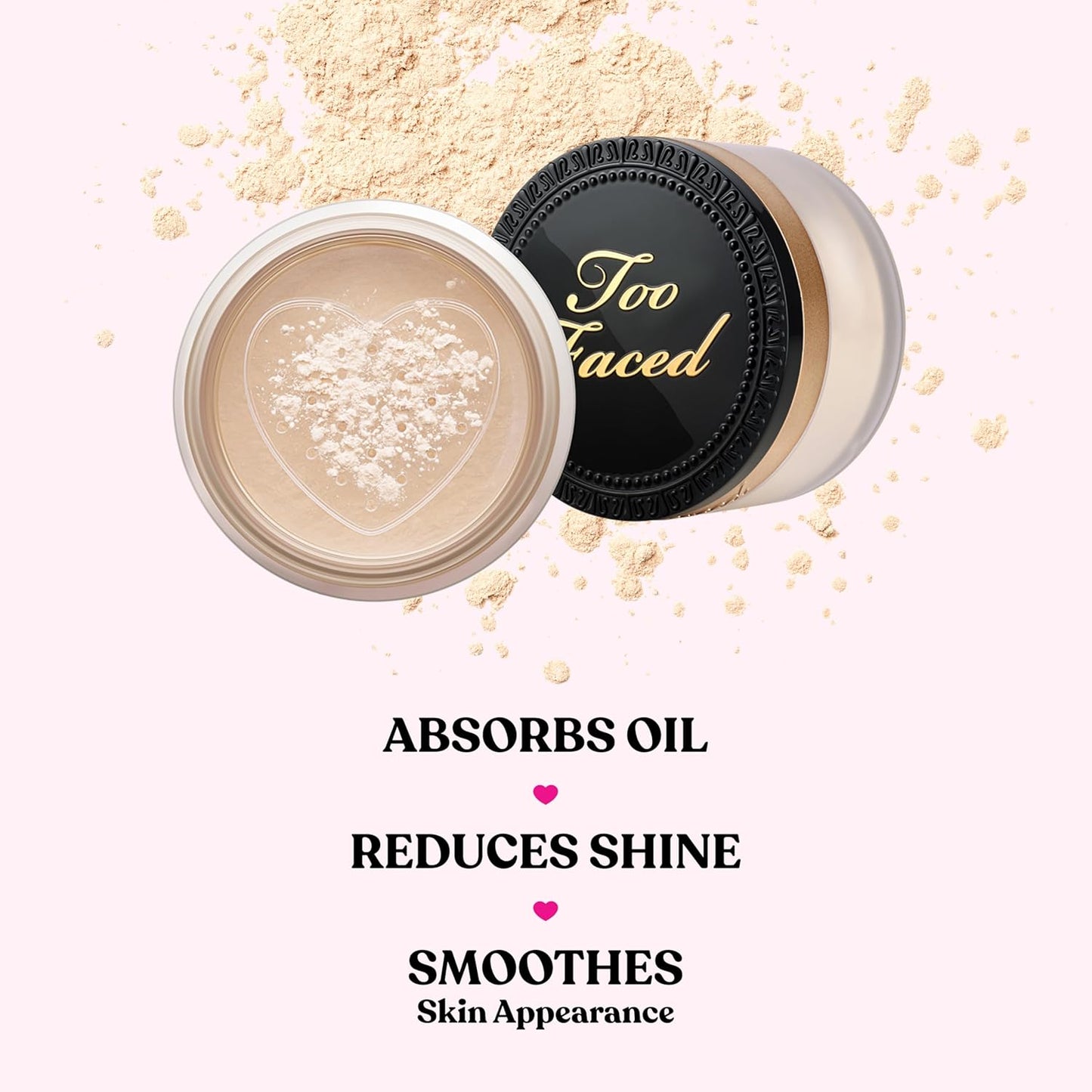 Too Faced Born This Way Ethereal Setting Powder - Translucent, Oil-Absorbing, Blurring Formula | 0.59 Ounce
