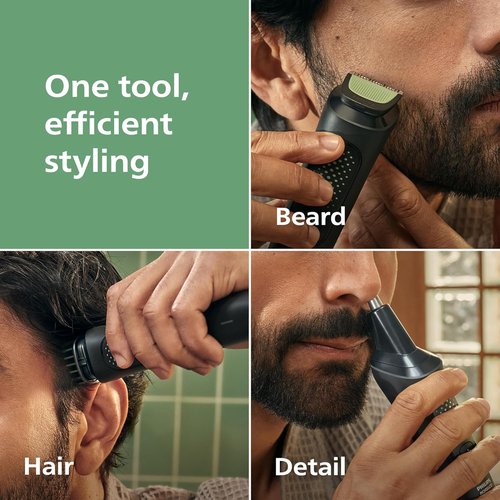 Philips Norelco 13-in-1 Trimmer - Beard Styler & Hair Clipper with 9 Length Settings & Skin-Friendly Blades