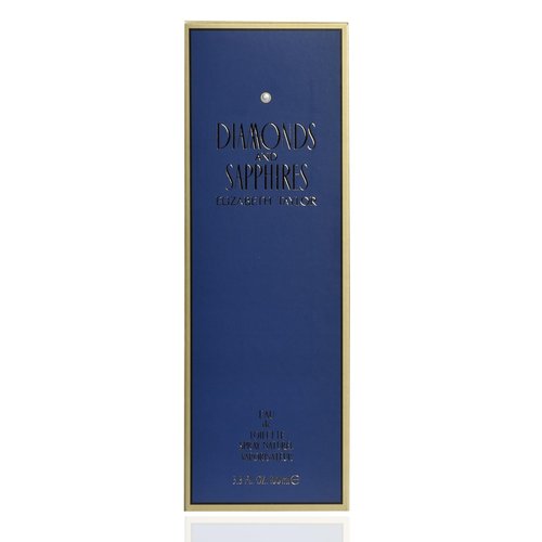 Elizabeth Taylor Diamonds & Sapphires Eau De Toilette Spray for Women - 3oz/100ml