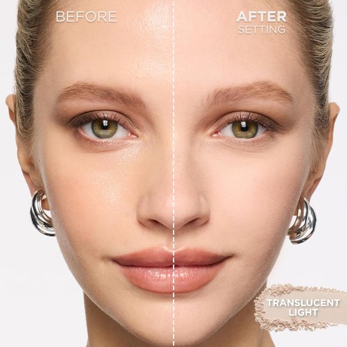 L'Oreal Paris Infallible Blur-Fection Loose Setting Powder - 24HR Wear, Translucent Light, 1 Kit