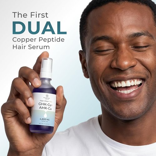 Neurogan GHK-Cu + AHK-Cu Hair Serum Pro - Lightweight Scalp Serum with Dual Copper Peptides | Daily Use