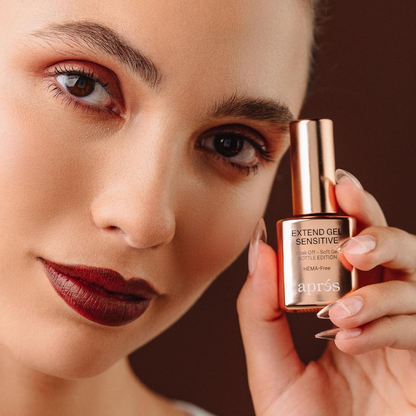 Aprés Extend Gel Sensitive - HEMA-Free Soak Off Gel-X Tips Adhesive (15 ml)
