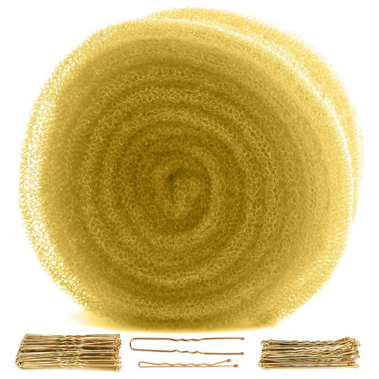 YGQQOY Hair Padding - Volume Boosting Hair Bumps for Stunning Updos | Gold Hair Sponge