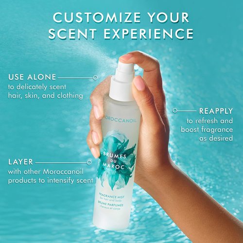 Moroccanoil Hair & Body Fragrance Mist - Luxurious Scent for All-Day Freshness