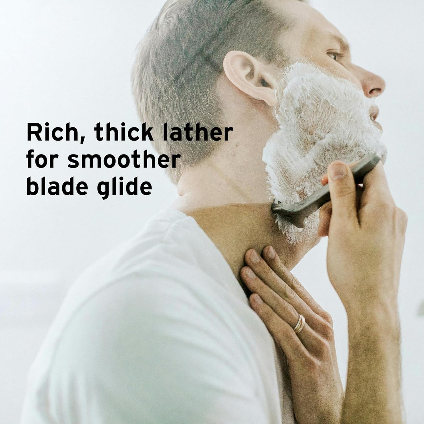 SUPPLY Ultra Lather Shaving Cream for Men - Rich Cushion for Smoother Shave - Sandalwood & Cedar - 3.4 oz