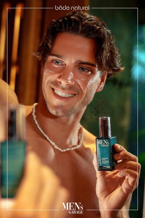 Bade Natural Men's After Shave Lotion - Refreshing & Soothing Moisturizer with Natural Botanicals | 50 mL