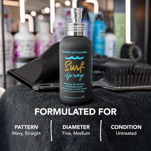 Bumble and bumble. Surf Sea Salt Spray | Volumizing | Air Dry Hair | Adds Tousled Beachy Texture + Matte Finish | For Fine to Medium Wavy, Straight Hair Types