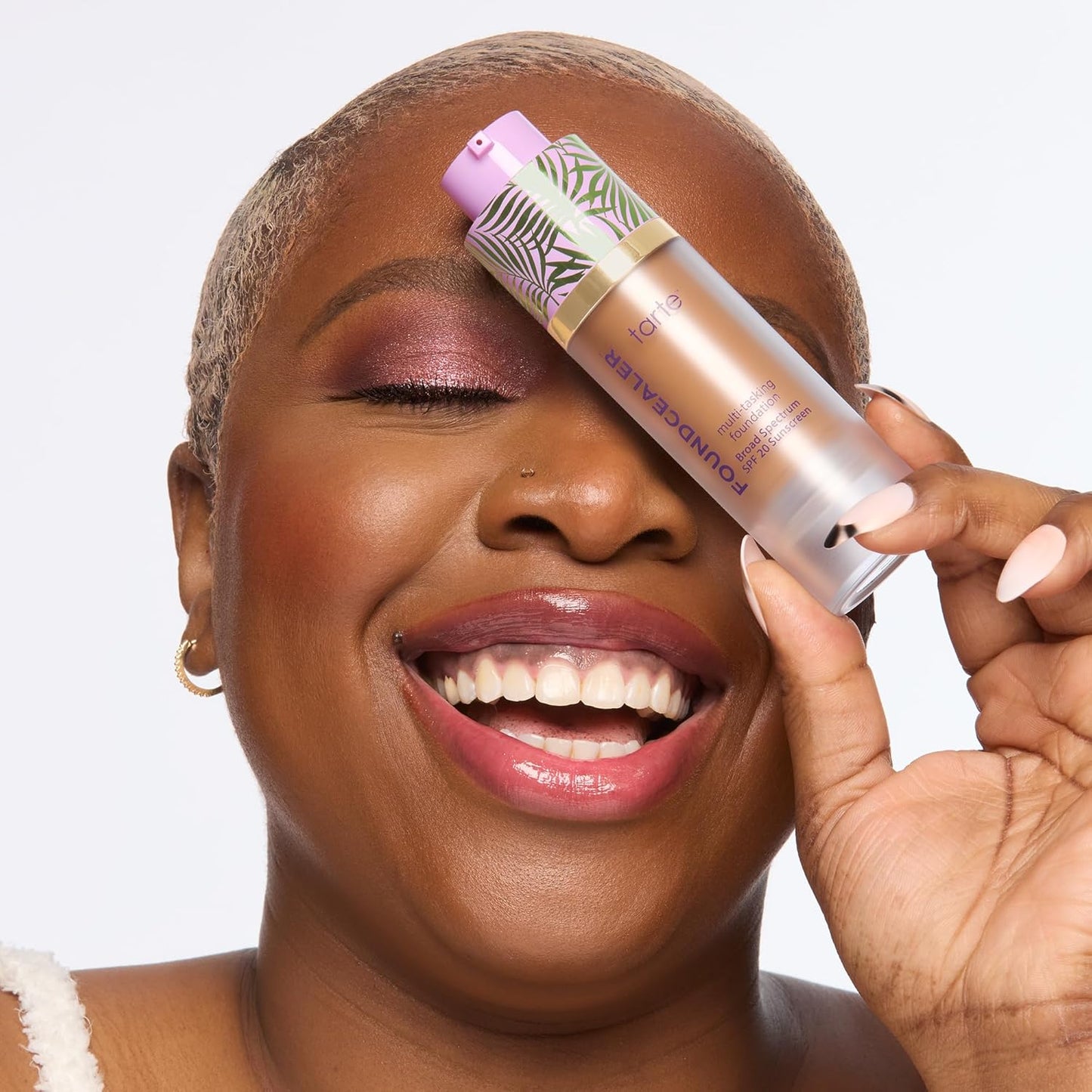 Tarte Babassu Foundcealer Dewy Foundation - 2-in-1 Foundation & Concealer with SPF 20, Vegan & Cruelty-Free