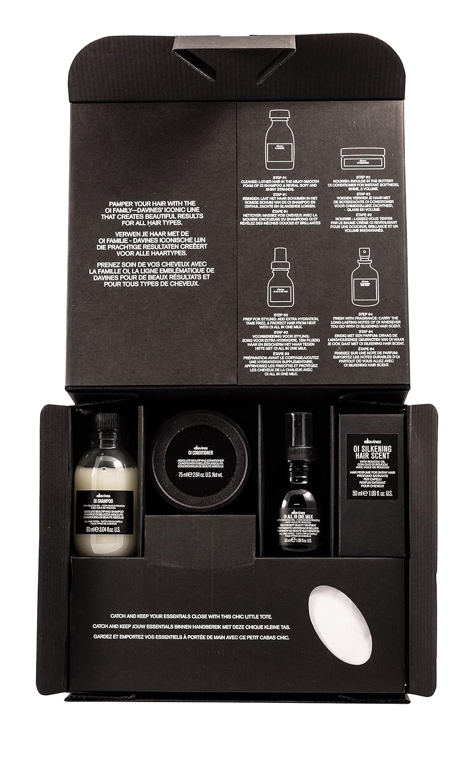 Davines OI All-In-One Milk | Nourishing Hair Milk Spray | Powerful Detangler & Heat Protector | Smooth Frizz