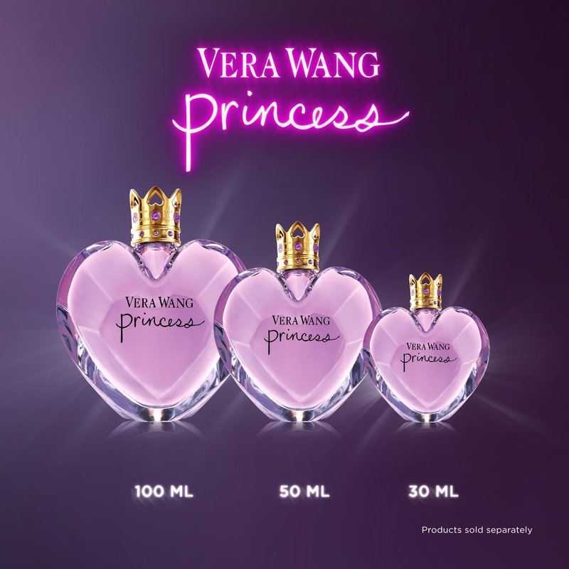 Vera Wang Princess by Vera Wang, Eau De Toilette Perfume for Women, 3.4 Fl Ounce