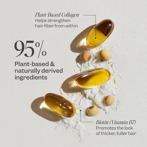 Renpure Biotin & Collagen Mousse - Lightweight, Non-Sticky Foam for Fuller Hair - 8 Fl Oz