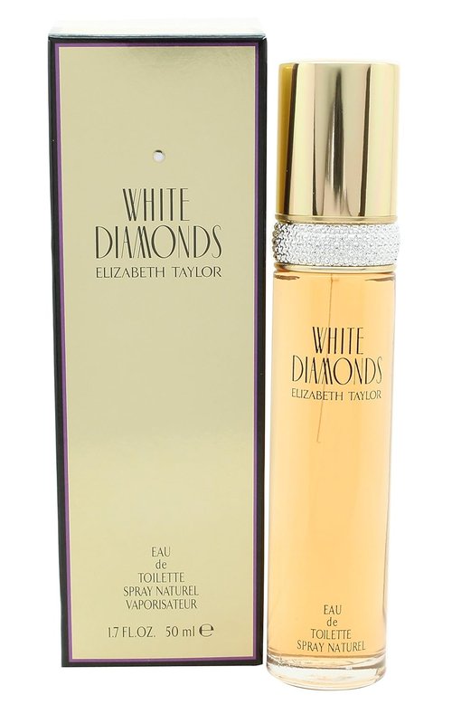 Elizabeth Taylor White Diamonds Eau de Toilette Spray - 1.7 Oz | Classic Floral Fragrance