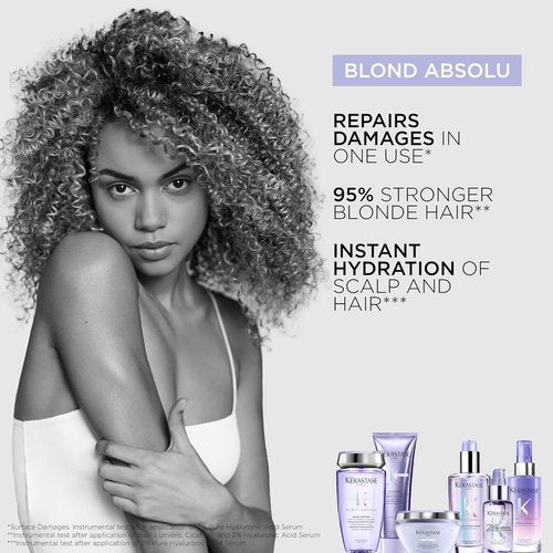 Kerastase Blond Absolu Hair Serum - Hydrating Formula for Bleached & Highlighted Hair | 1.7 fl Oz