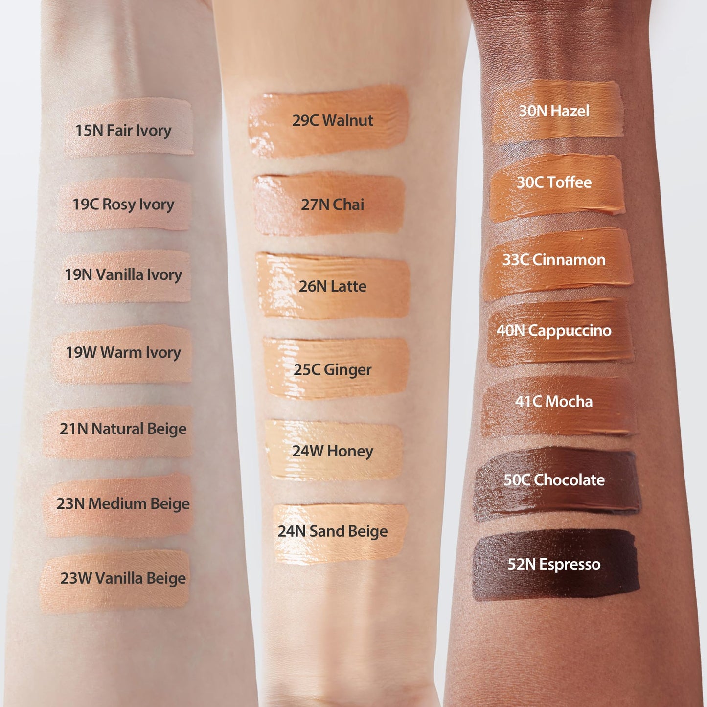 milktouch Cushion Foundation, 24H Flawless Skin, Radiant Shine, No Oxidation, Long-Lasting, Non-Creasing, 60% Hydrating Skincare Infused Korean Foundation, Valentines Gifts (30N Hazel)