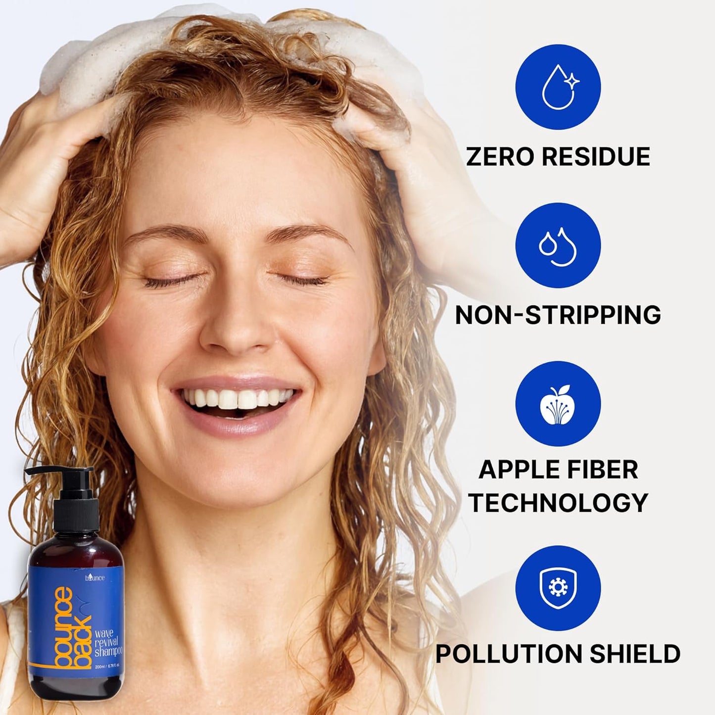 Wave Revival Shampoo - Frizz-Fighting Hydration for Curly Hair | Sulfate-Free & Paraben-Free