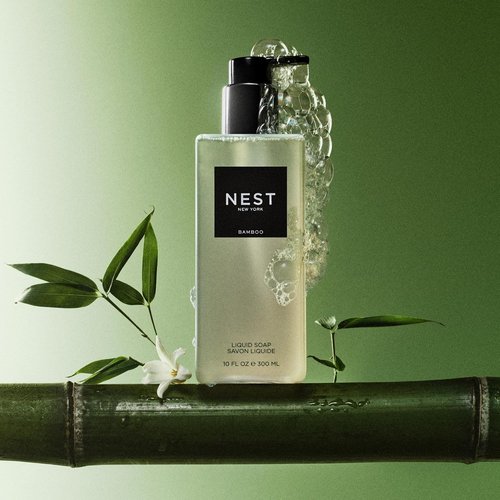 NEST New York Liquid Soap - Bamboo Scent - Nourishing & Cleansing Formula - 10 fl oz