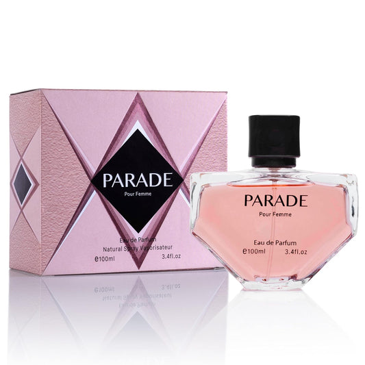 URBAN COLLECTION Parade Eau De Parfum for Women - Vegan & Cruelty-Free Amber Floral Scent | 100ml Elegant Bottle