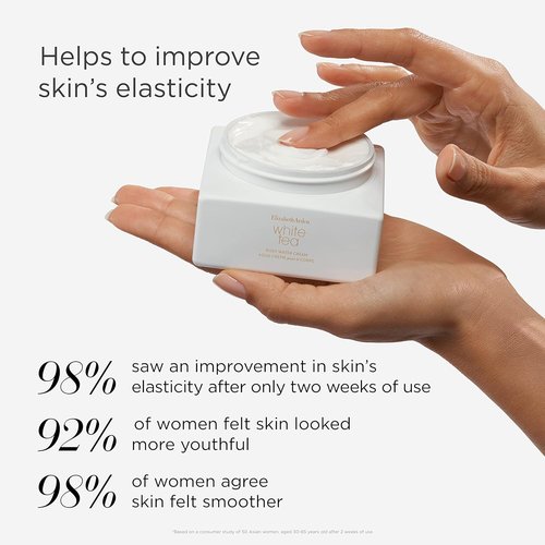 Elizabeth Arden White Tea Body Water Cream - Hydrating Moisturizer, 7.6 Oz