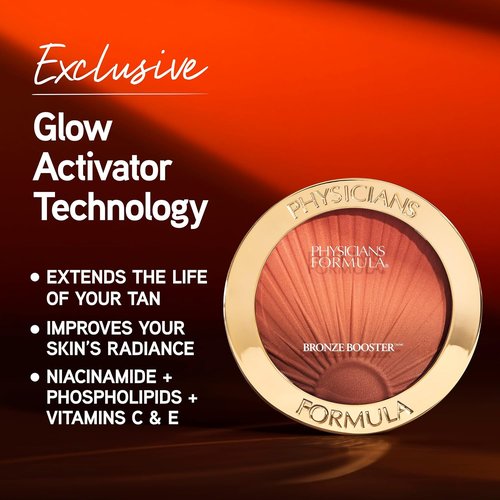 Bronze Booster™ Pressed Blush - Glow-Activated Formula for Radiant Skin