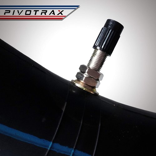 PIVOTRAX Heavy Duty Motorcycle Tube - 3mm Thick | 4.10 X 19 Size with TR4 Valve