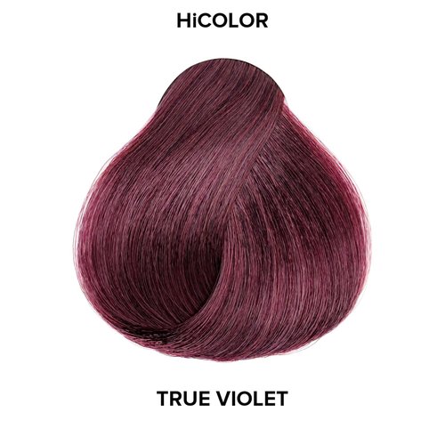 L'Oréal Technique HiColor Violet & Blacks Permanent Hair Color - Anti-Breakage Formula for Dark Bases