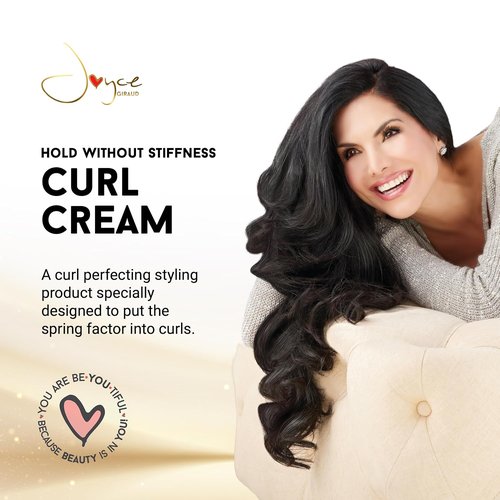 Joyce Giraud Curl Cream - Frizz-Free Flexible Hold & Nourishing Curl Boosting System | 5 oz