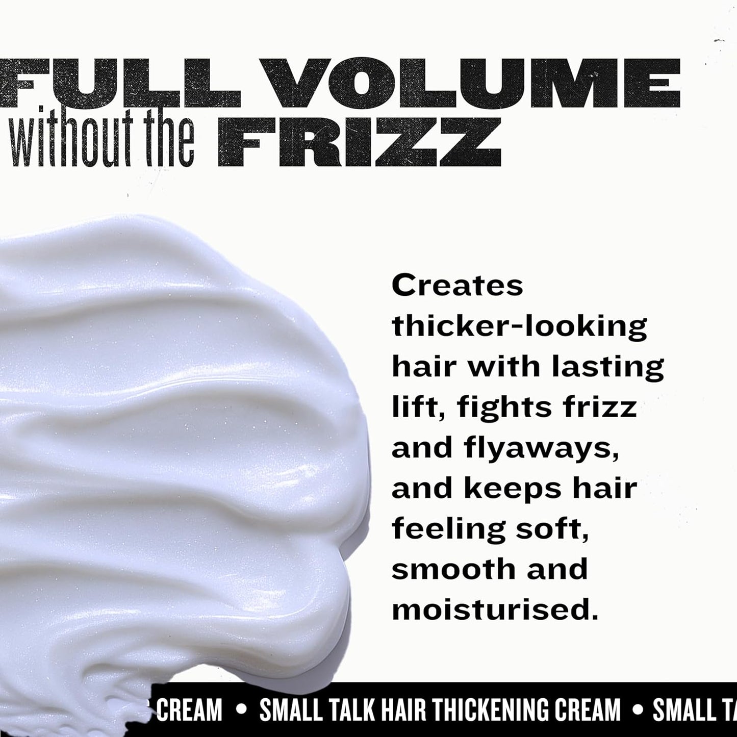 Bed Head by TIGI Thickening Cream - Travel Size Mini, 1.69 Fl Oz for Voluminous Hair