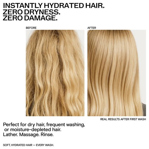**Skiennix Korean Deep Hydrating Hair Shampoo - Moisturizes & Revives Dry, Damaged Hair | 12-Week Supply**