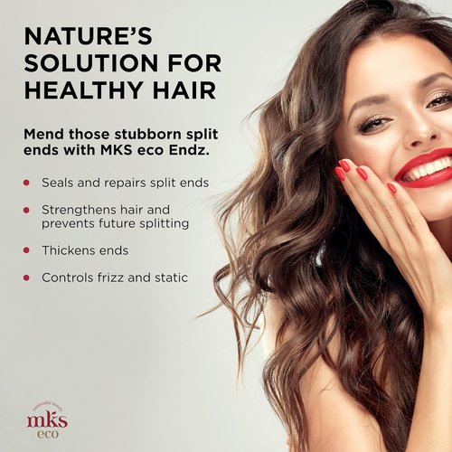 MKS Eco - Original Scent Split End Mender & Preventer | Moroccan Argan Oil & Hemp Seed Oil - Vegan & Cruelty-Free