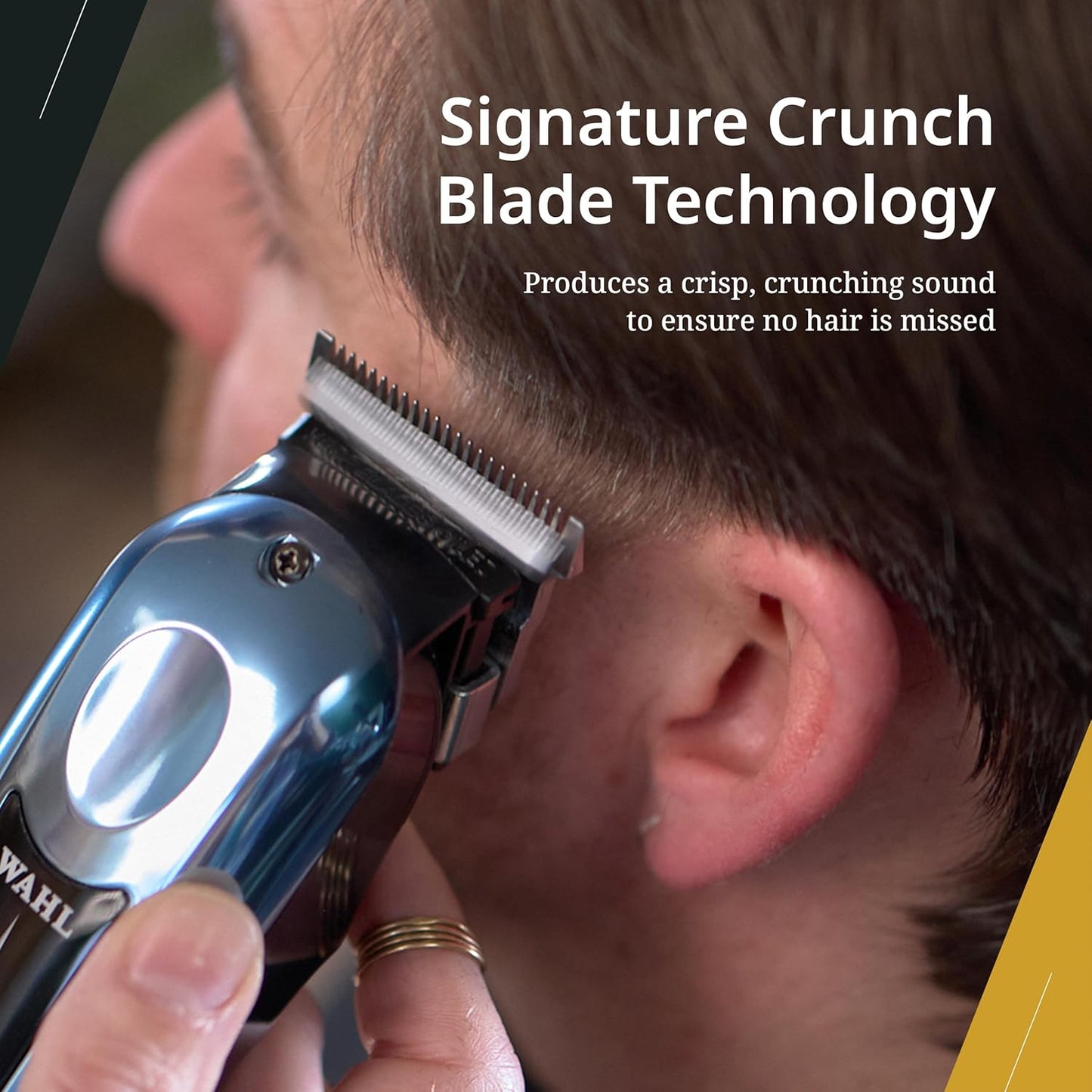 Wahl Professional Super Taper X Replacement Blade - Stagger-Tooth T-Blade STX Refill | Silver Finish