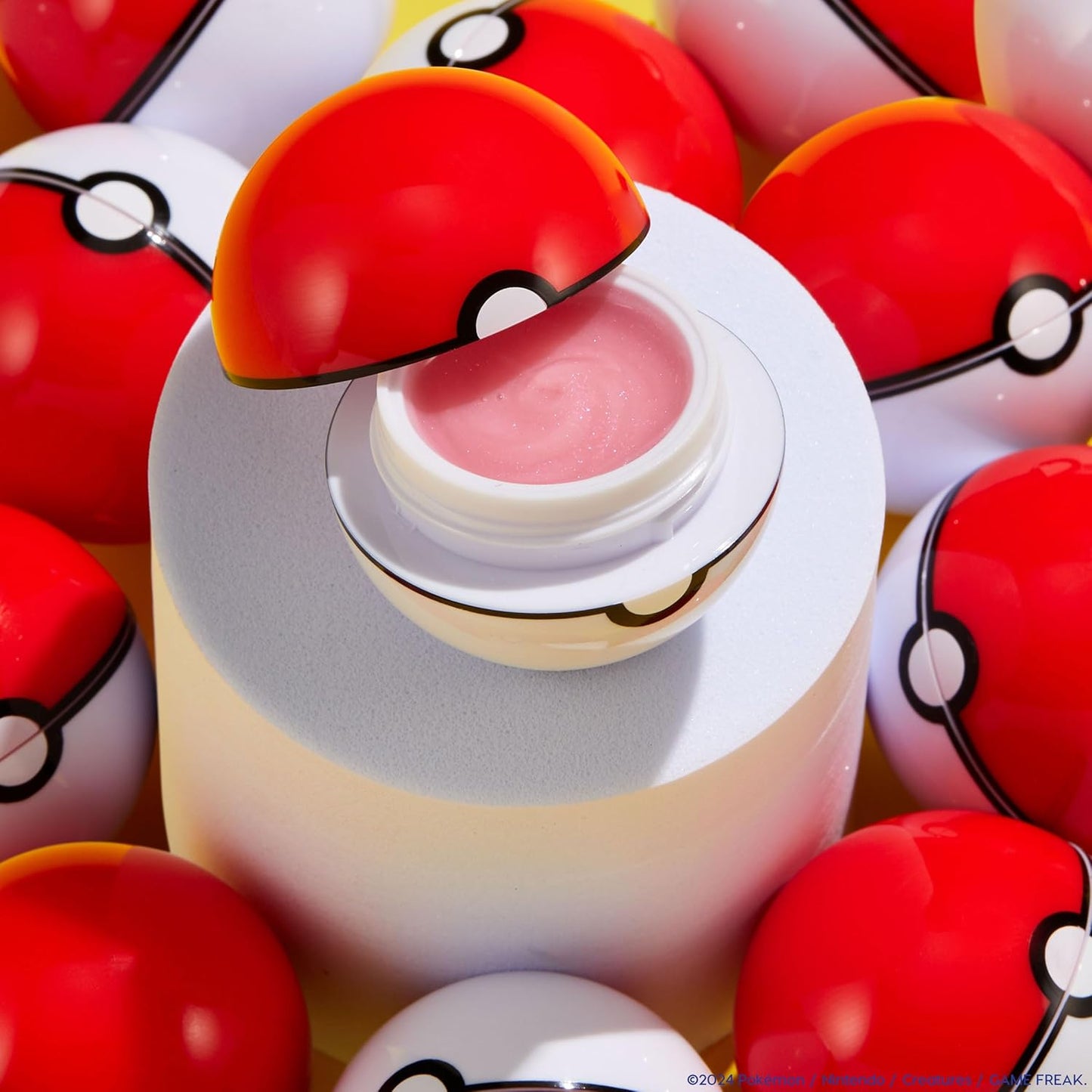 ColourPop x Pokémon Lip Mask - You're a Catch Leave-On Moisturizer & Overnight Treatment - Replenishes Dry Lips with Shea Butter & Vitamin E - Berry (0.07 oz)