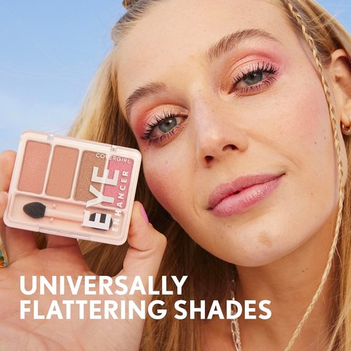 COVERGIRL - Eye Enhancers 3-Kit Eyeshadow | Silky, Sheer Formula with Double-Ended Applicator