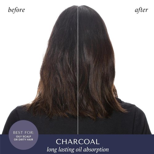 HASK Charcoal Dry Shampoo - Purifies & Detoxifies Hair, Absorbs Oil, Cruelty-Free | 8.1oz