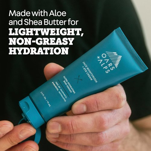 Oars + Alps Anti-Aging Face Moisturizer - Hydrating Eye Cream with Shea Butter & Jojoba Oil | Lightweight & Vegan