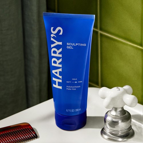 Harry's Sculpting Hair Gel for Men - Firm Hold & Polished Finish | 6.7 fl oz - Alcohol-Free Formula