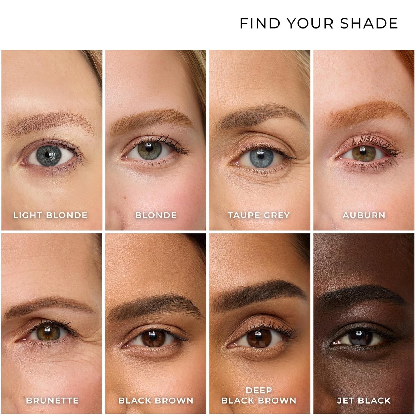 WUNDERBROW Eyebrow Gel - Waterproof & Smudgeproof Formula | Long Lasting Auburn Shade, Vegan & Cruelty-Free