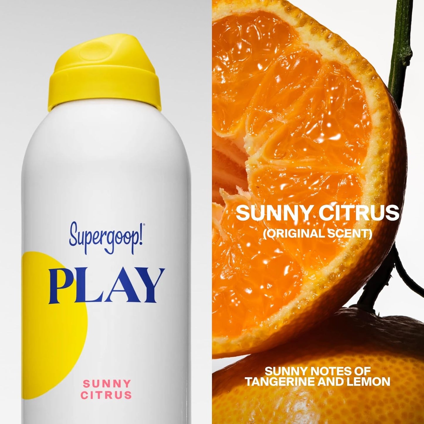 Supergoop! PLAY Antioxidant Body Mist - SPF 50 PA++++ Sunscreen Spray with Vitamin C - 3 fl oz