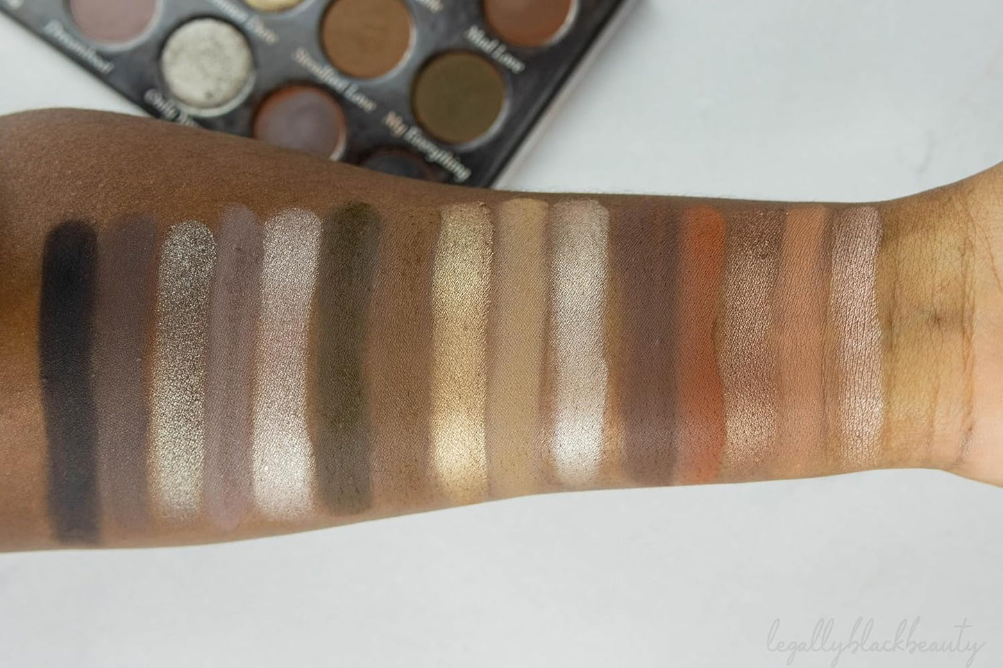 Sydney Grace Love's Journey Eye Shadow Palette - Vibrant Colors for Stunning Looks | Light Shades