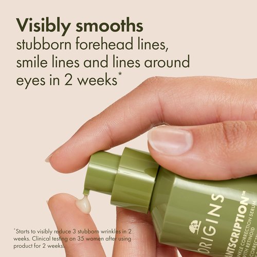 Origins Plantscription Lifting & Firming Peptide Moisturizer - Anti-Aging Face Cream for Smooth Skin