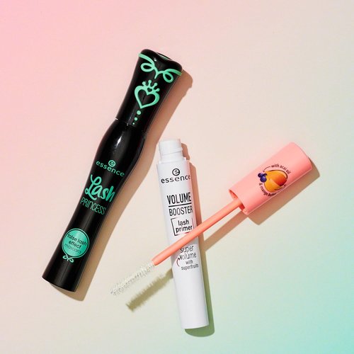 Essence Lash Princess Mascara Bundle - False Lash Effect & Volume Booster Primer