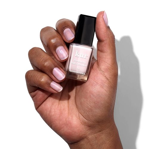 LONDONTOWN Nail Concealer & Gel Genius Top Coat Duo - Brighten & Illuminate Nails, 2 Piece Set, 0.4 Fl Oz