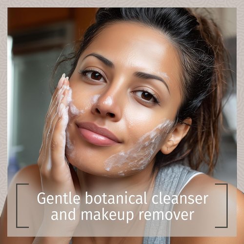 Reviva Labs Cleansing Milk - Gentle Facial Cleanser with Aloe & Botanical Oils - Hydrating Vegan Face Wash for Sensitive Skin - 4 fl oz