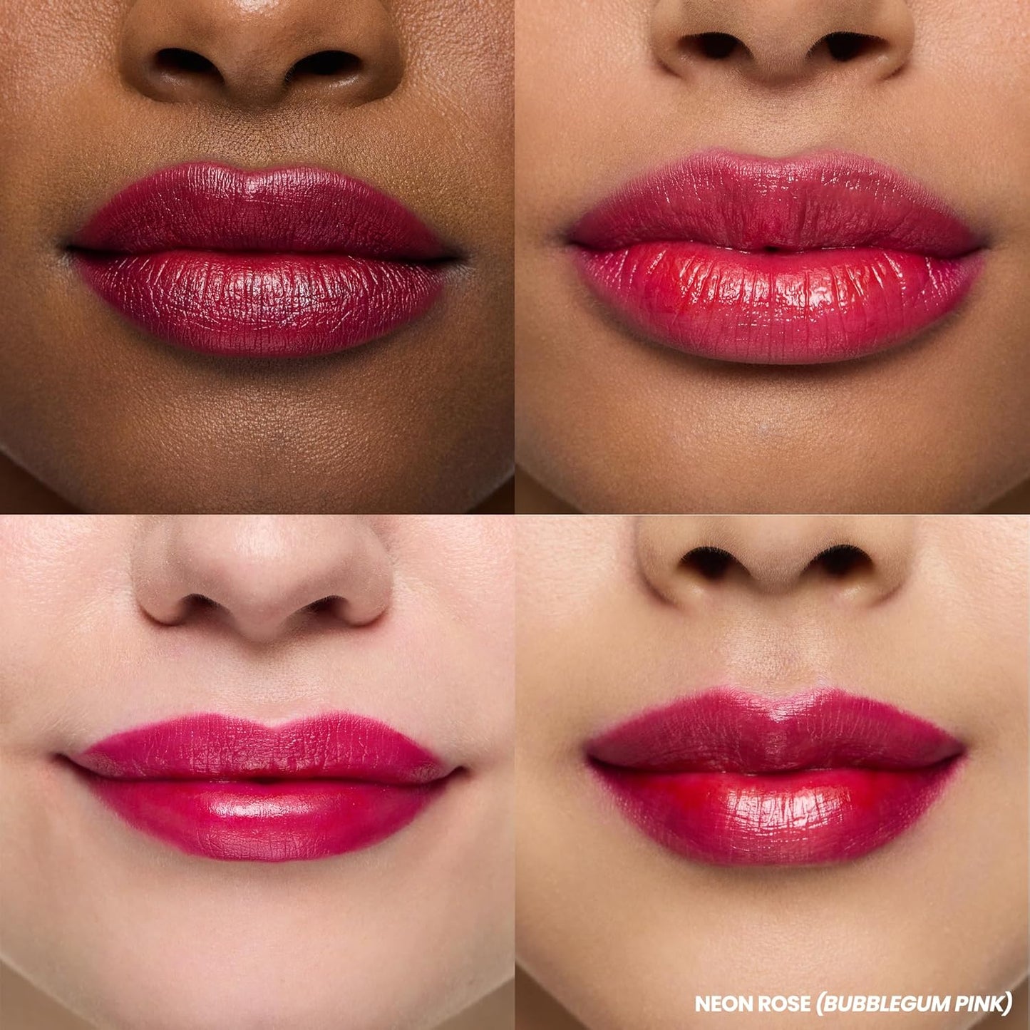 Wonderskin Wonder Blading Lip Stain Masque - Long Lasting, Waterproof Pink Tint | Matte Finish (Neon Rose)